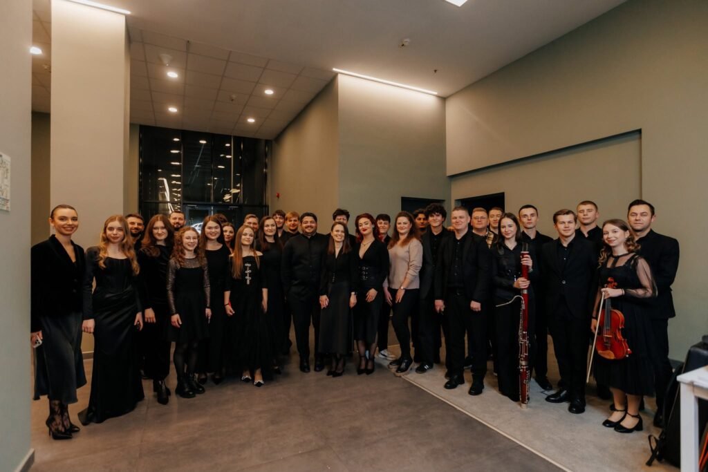 Young musicians of Moldovan Youth Orchestra